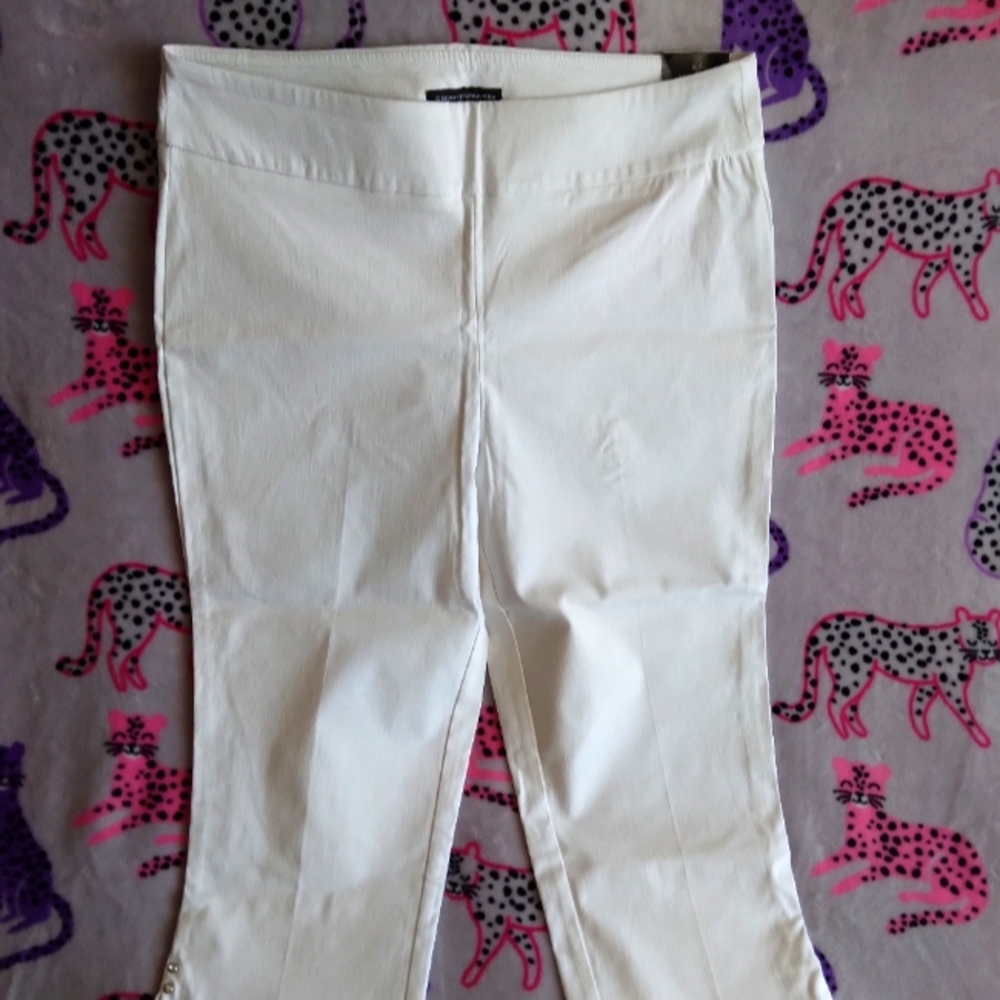 Counterparts Super Stretch Capri with ankle detail size L